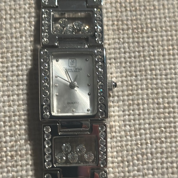 Vintage Victoria Wieck CZ Floating Matching Watch and Bracelet - Picture 2 of 7